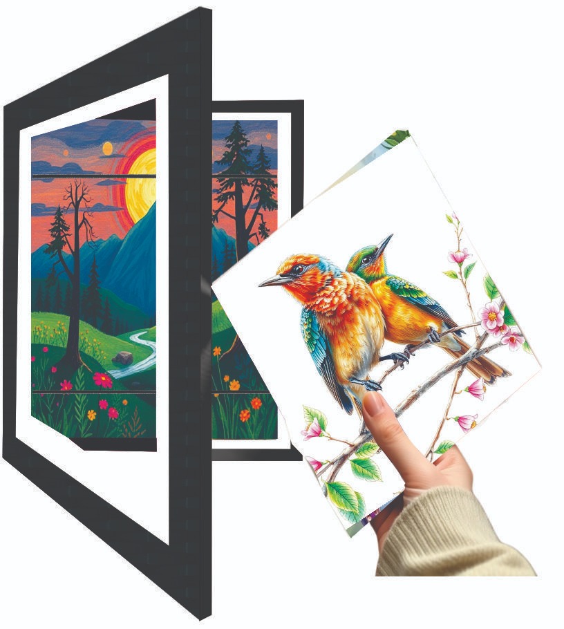 VIJAYPRO Art Storage Frame